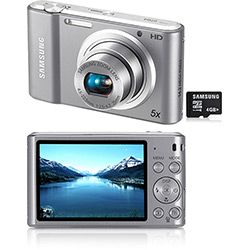 Câmera Digital ST64 (14.2 MP), Filma em HD, LCD 2.7 Sansung