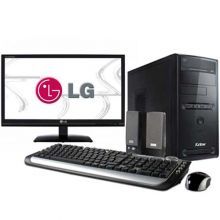 Computador Intel Dual Core 2GB DVD-RW + Monitor LED15,6 LG