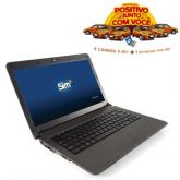 Notebook Dual Core, Tela 14", 4GB, HD320GB, DVD-RW –Positivo